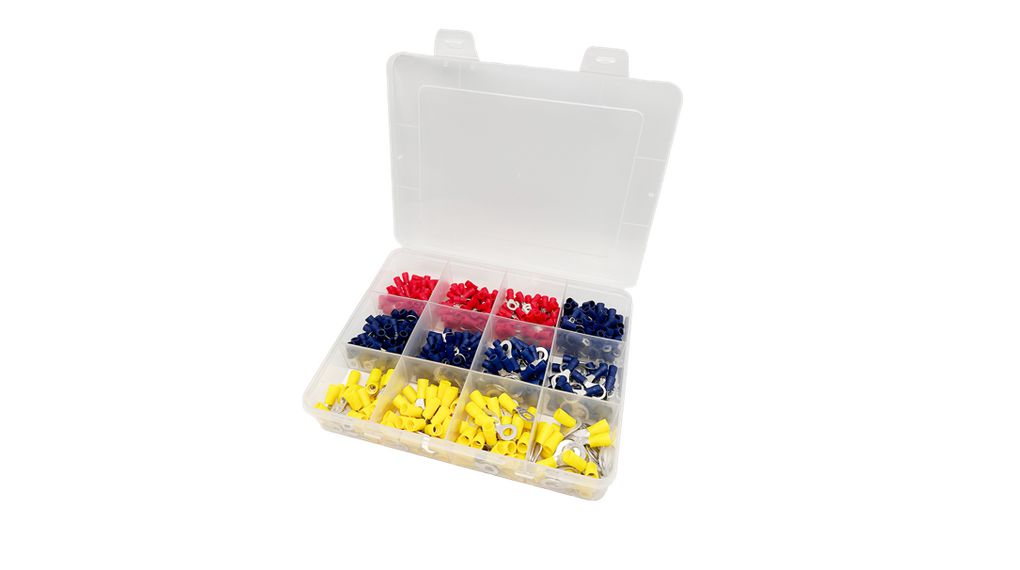 Assortiment de cosses de câbles, Kit de cosses à œillet, 505pièces
